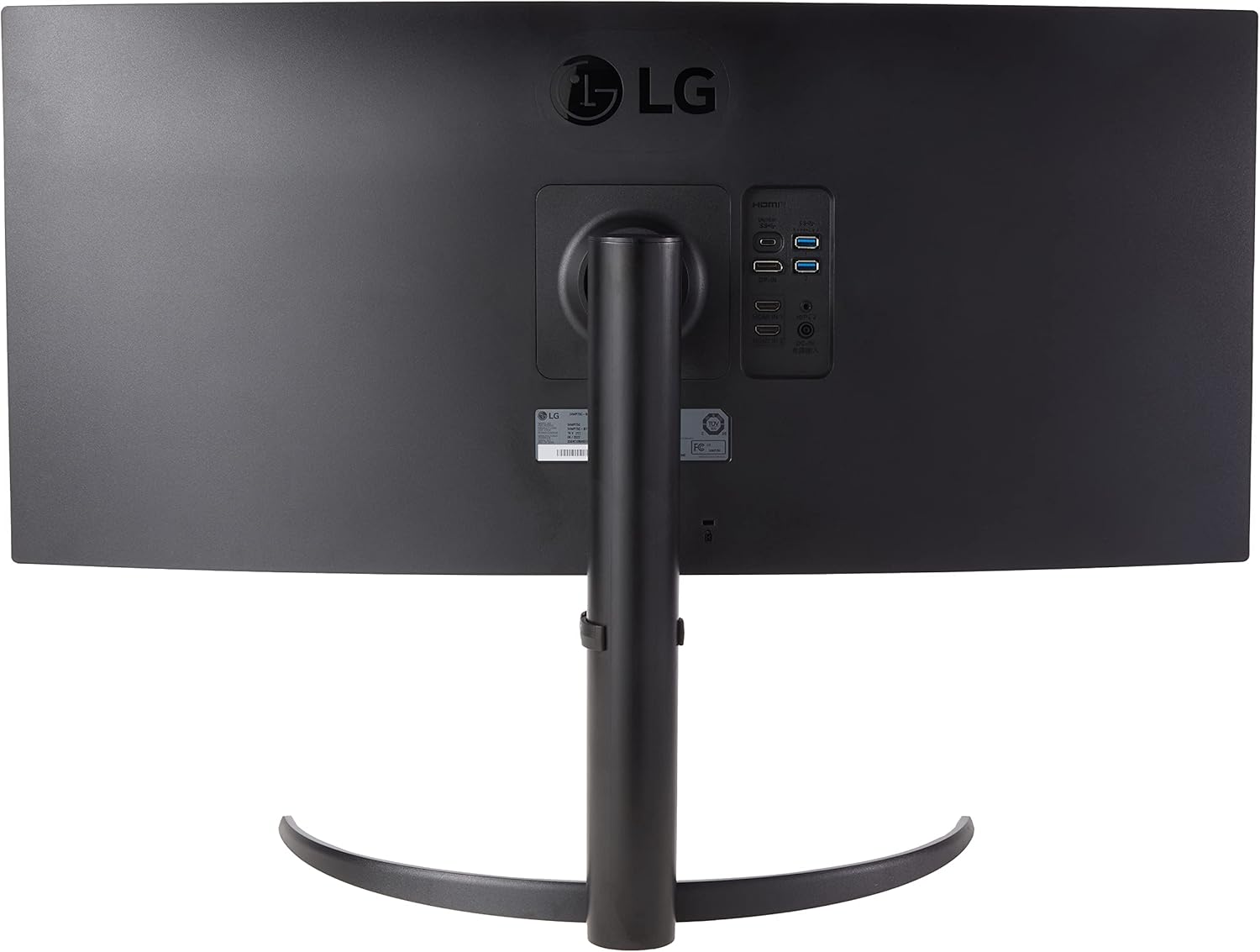 LG 34 inch Curved UltraWide QHD HDR 10 160Hz USB-C Monitor 65W Power Delivery Black - Image 6