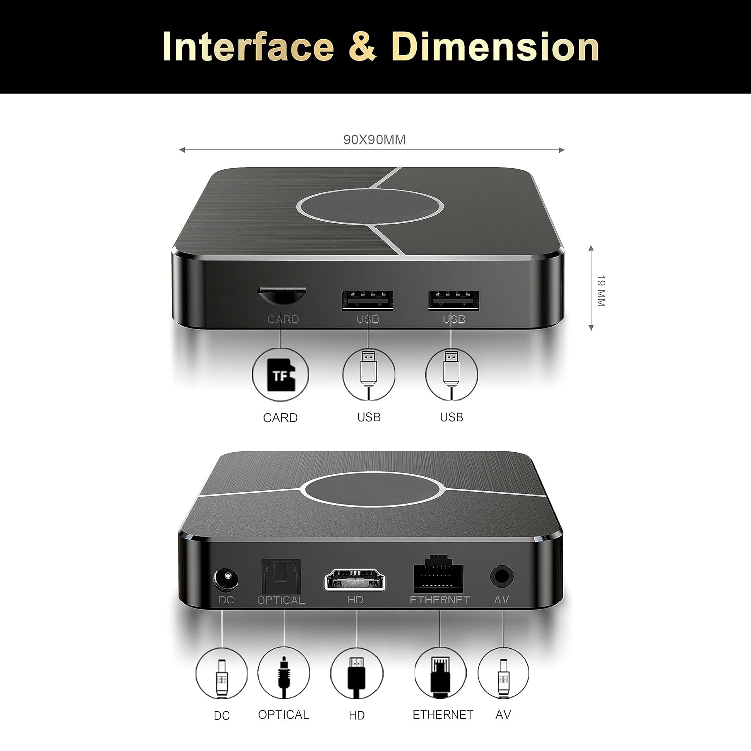 Profitech T98 Mini+ RTC Android 11 TV Box 4GB RAM 32GB ROM BT 5 - Image 9