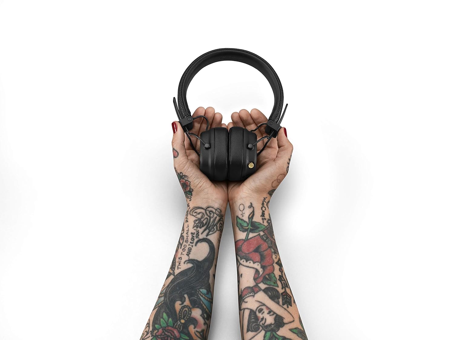 Marshall Major IV Wireless Bluetooth On Ear Headphones with Mic Black - Image 10