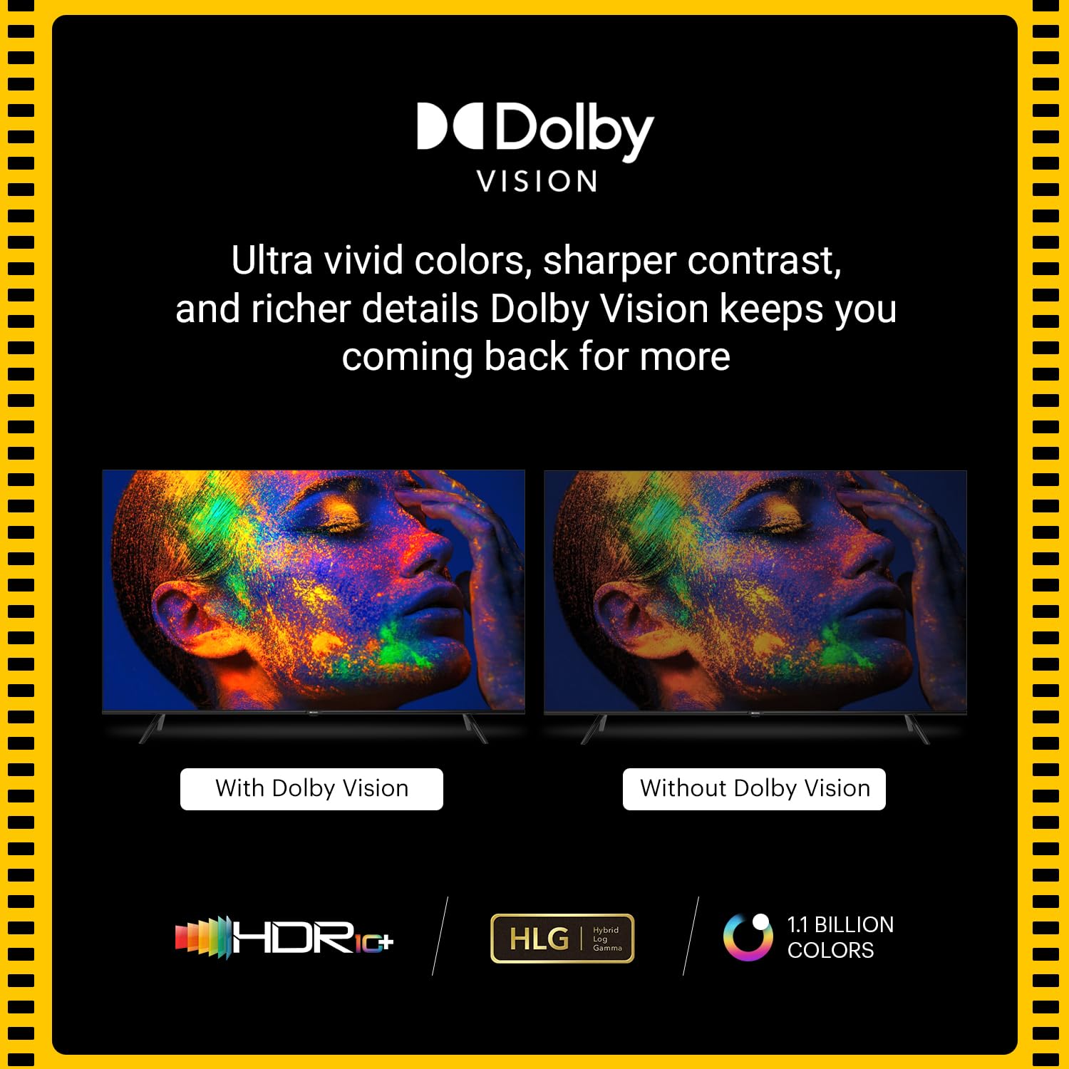 Kodak 65-inch Matrix Series 4K Ultra HD Smart QLED Google TV 65MT5033 Black - Image 15