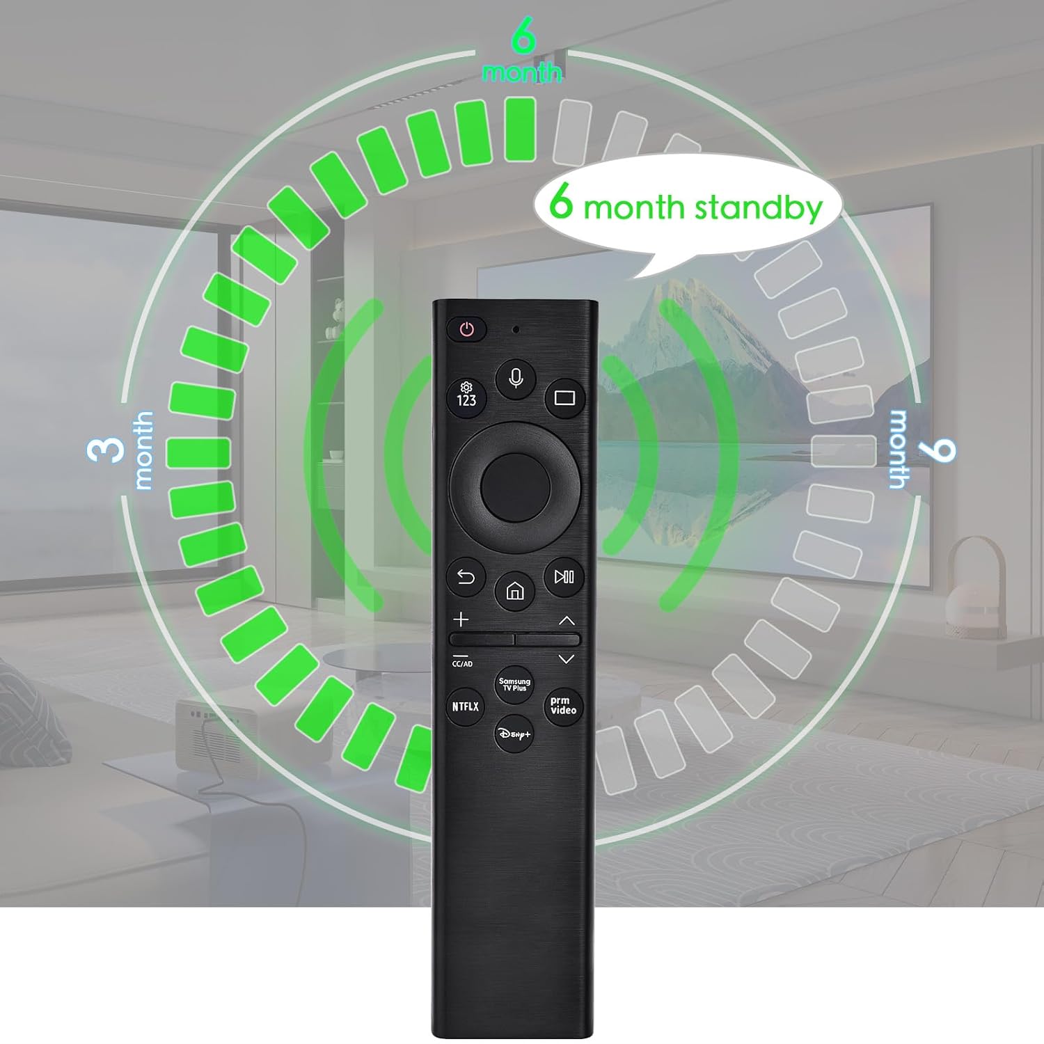 Samsung Crystal UHD QLED 4K 8K Smart TV Replacement Voice Remote Control for 2018-2025 Models - Image 6