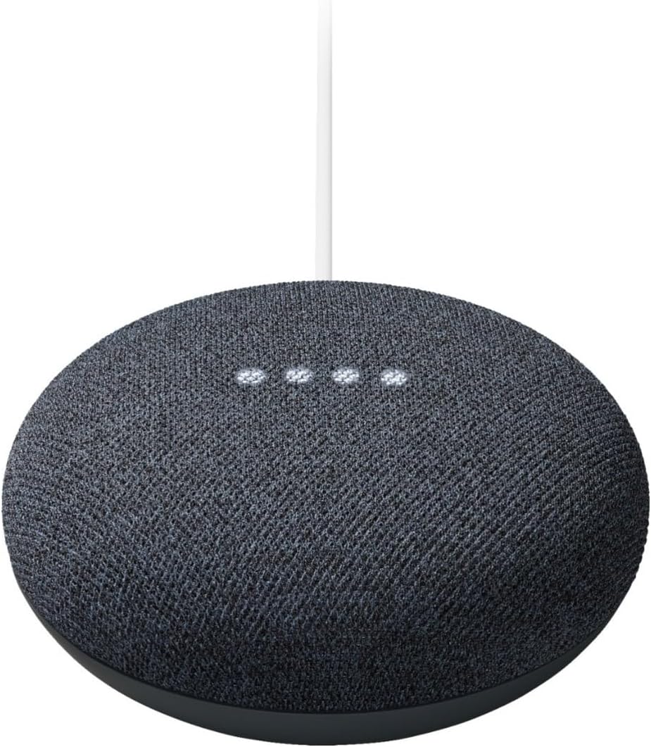 Google Nest Mini 2nd Gen Charcoal Smart Speaker with Google Assistant - Image 2