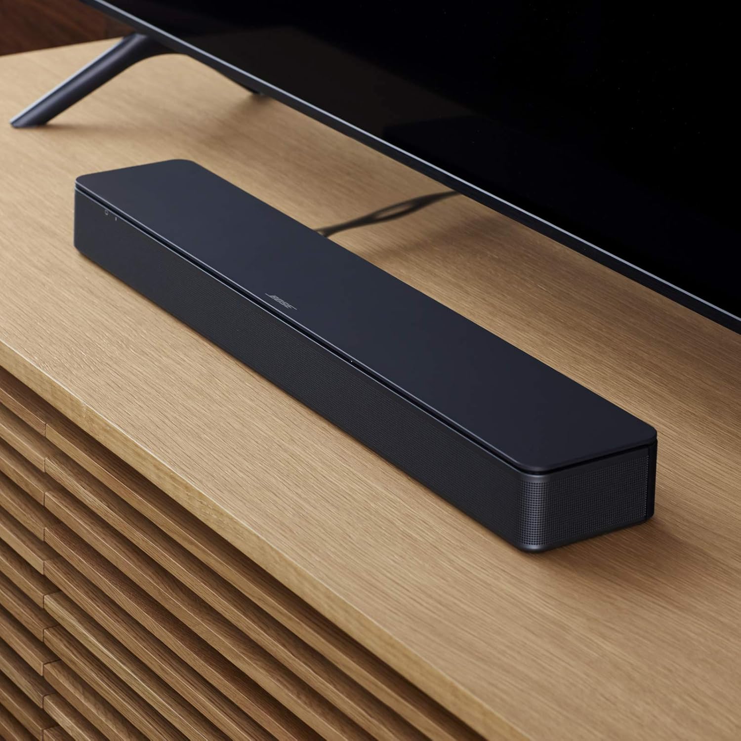 Bose Small TV Soundbar Black Bluetooth HDMI-ARC Remote Optical Cable Wall Mountable - Image 6