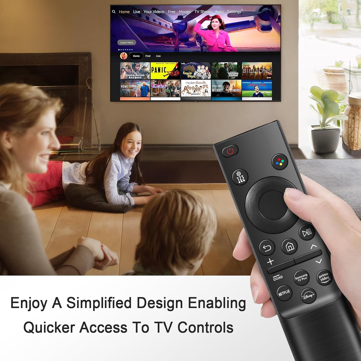 Smart TV Replacement Remote for Samsung 2019-2025 Curved QLED 4K 8K TVs - Image 9