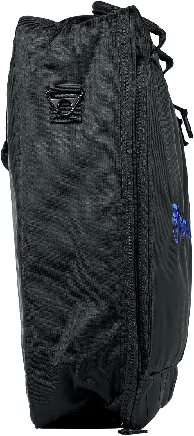Rockville MB2020 DJ Gear Mixer Gig Bag Case 20.5x20.5x6 Dual Foam Padding Rugged Nylon Lockable - Image 4