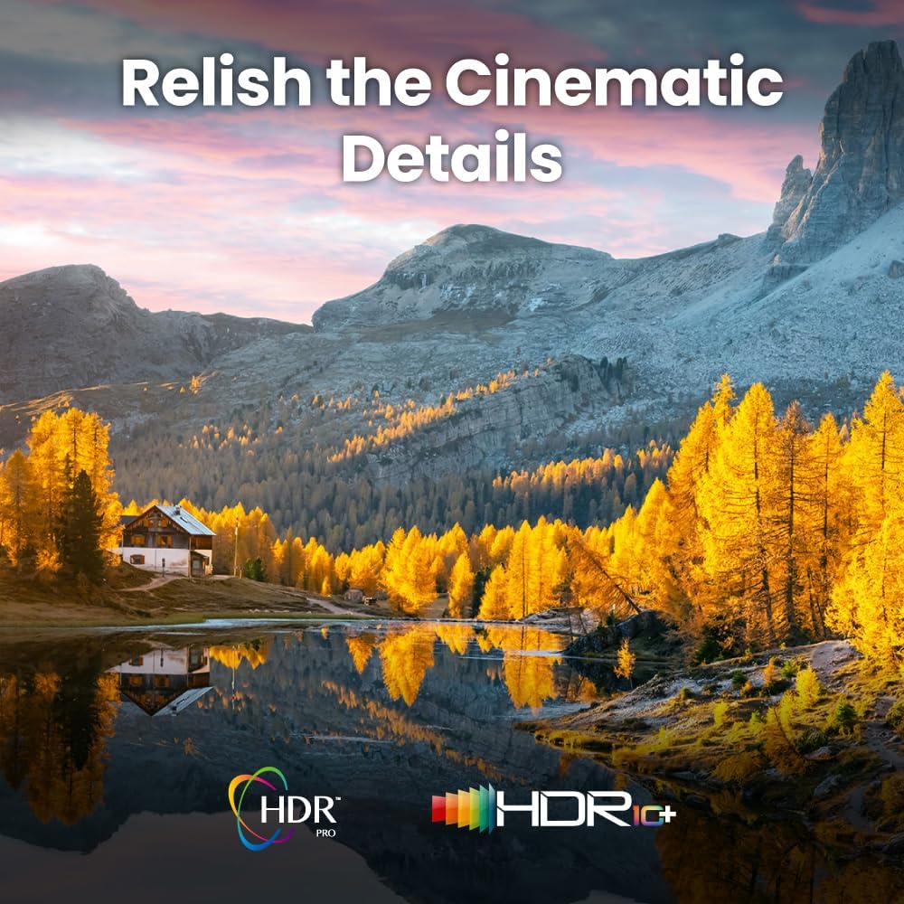 BenQ W4100i 4K HDR Smart Home Theater Projector 3200 Lumens 100% DCI-P3 Factory-Calibrated Android TV - Image 3