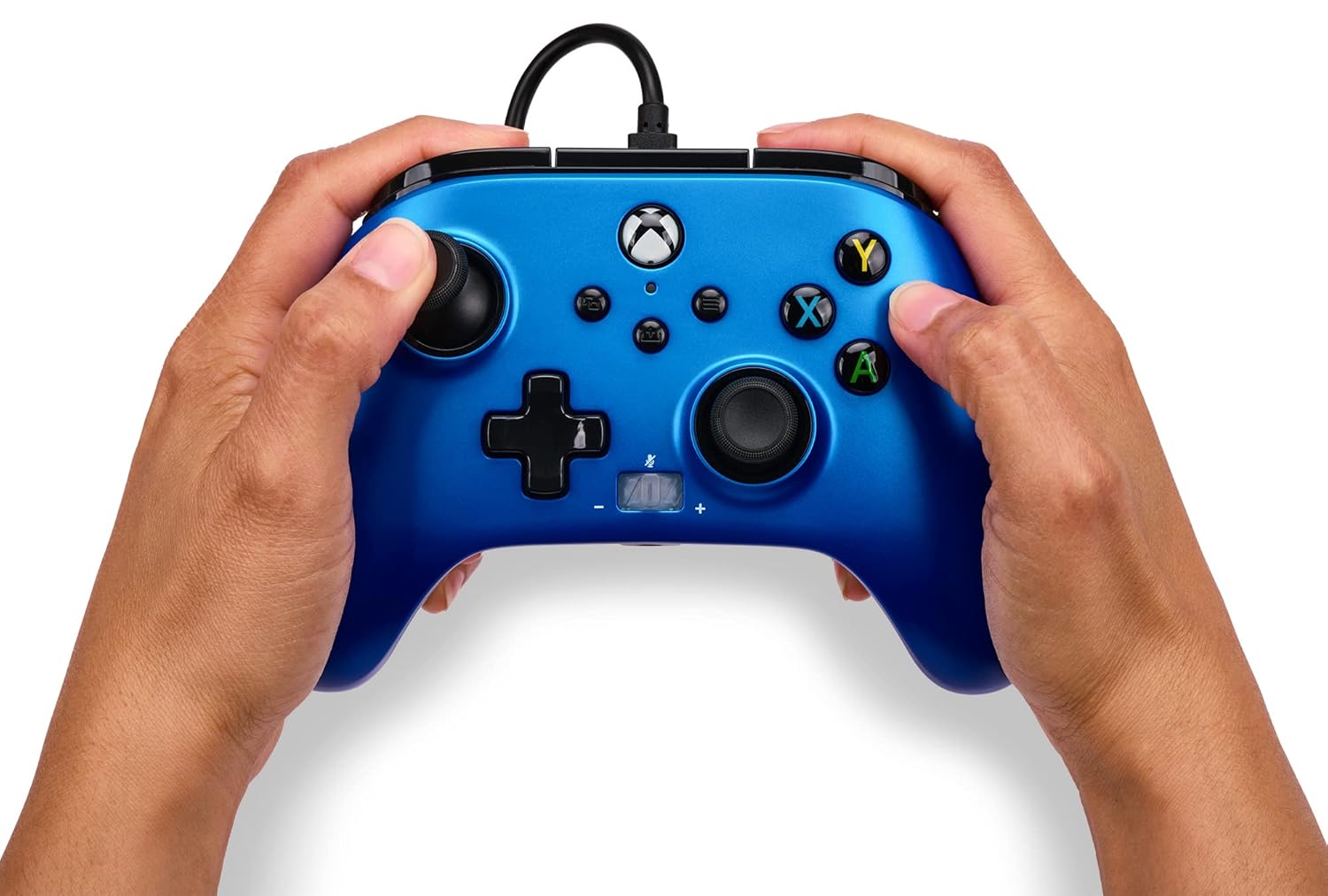 PowerA Enhanced Wired Xbox Series X S Controller Sapphire Fade 10ft Cable Officially Licensed - Image 2