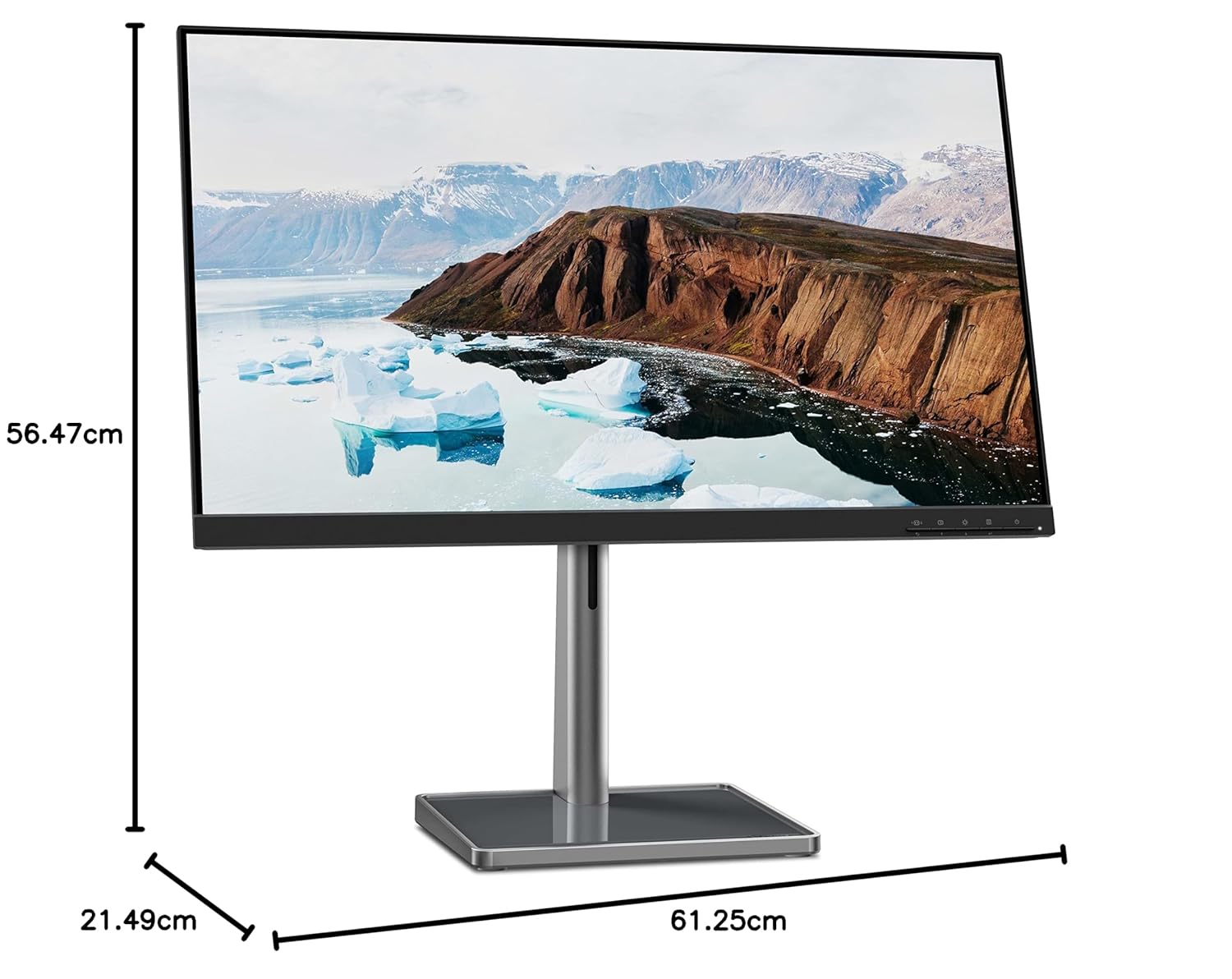 Lenovo L27m-30 27 Inch FHD IPS Monitor Black 45W USB-C, HDMI, VGA, AMD FreeSync - Image 10