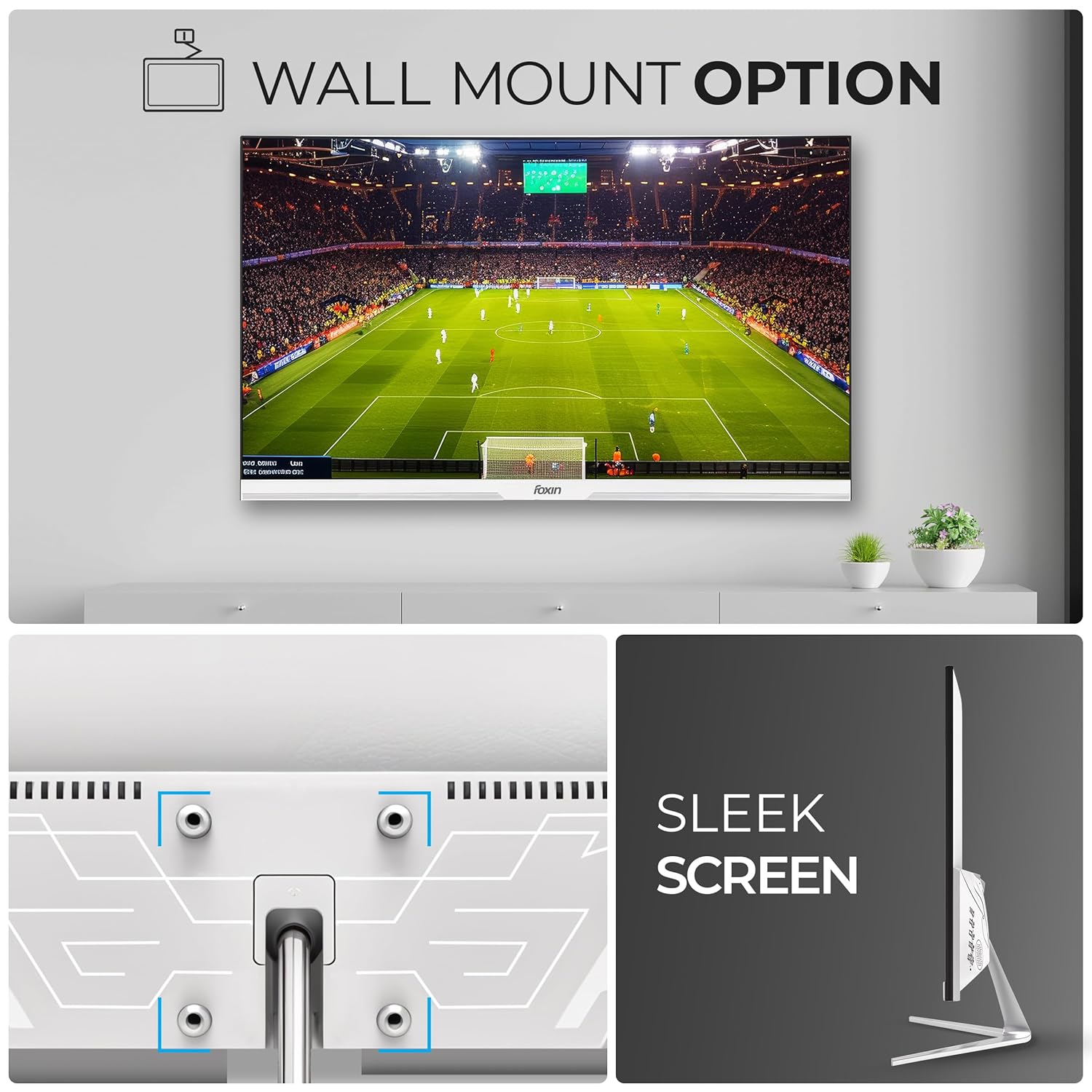 Foxin Elite 27 Inch FHD IPS Flat LED Monitor 100Hz 1ms Frameless Slim - Image 8