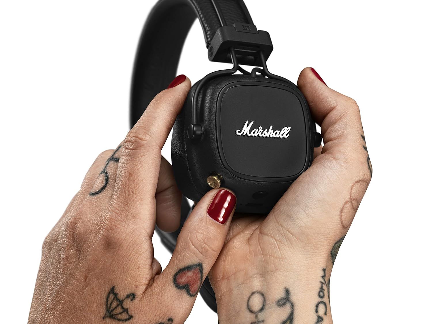 Marshall Major IV Wireless Bluetooth On Ear Headphones with Mic Black - Image 9
