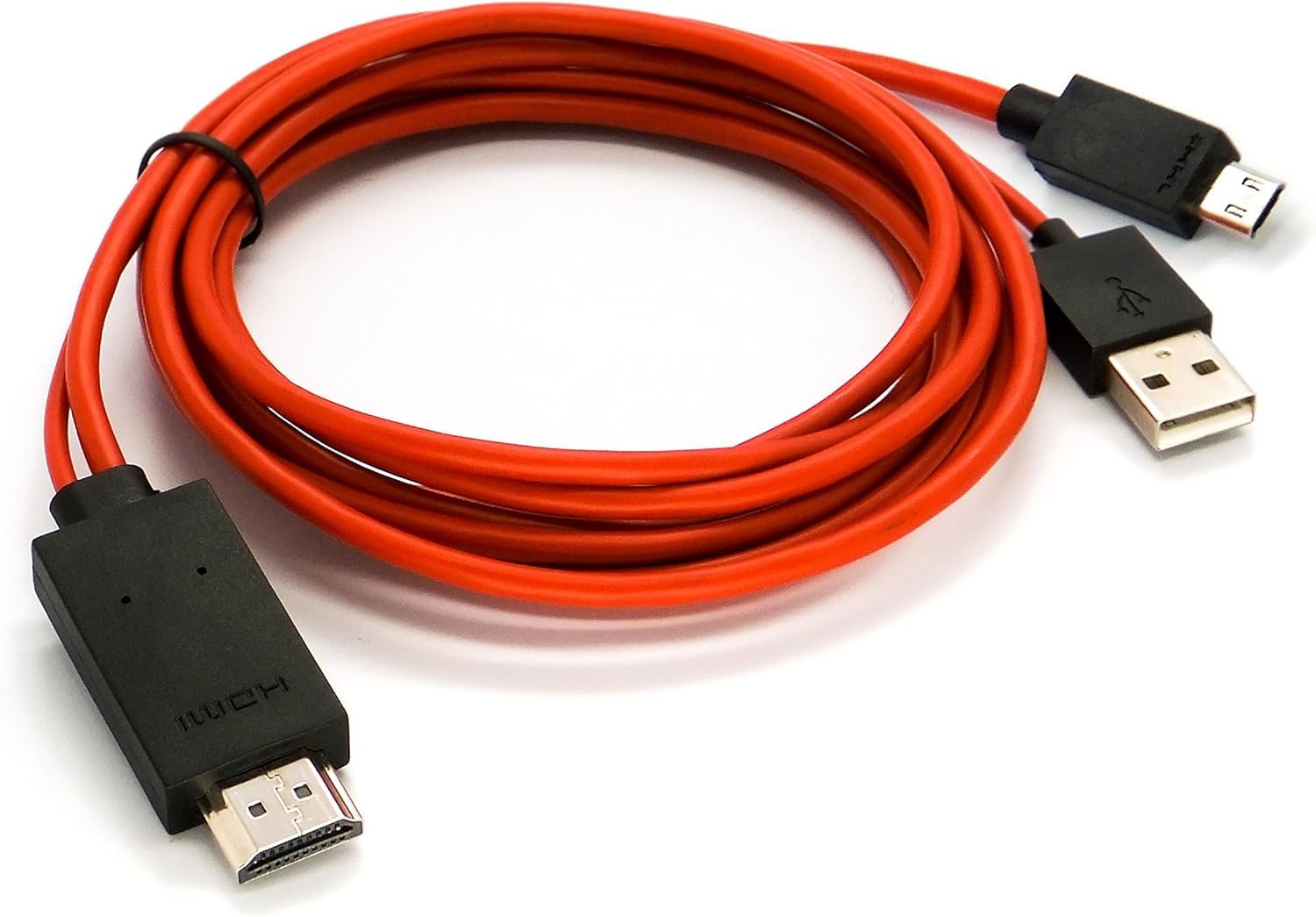 CYBERTECH 2-Meter MHL Micro USB to HDMI Adapter Cable for Samsung Galaxy Tab 3 8.0 10.1 - Image 2