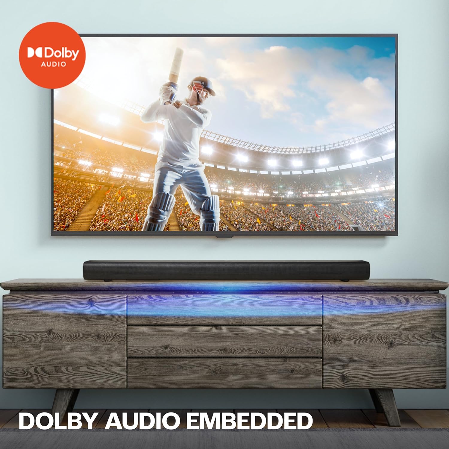 JBL Cinema SB510 3.1 Channel Soundbar 200W Built-in Subwoofer Dolby Audio HDMI eARC Bluetooth Optical - Image 6