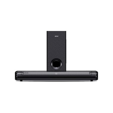 AKAI SigmaX-100 100W RMS 2.1 Channel Home Theatre Soundbar Bluetooth V5.3 Black