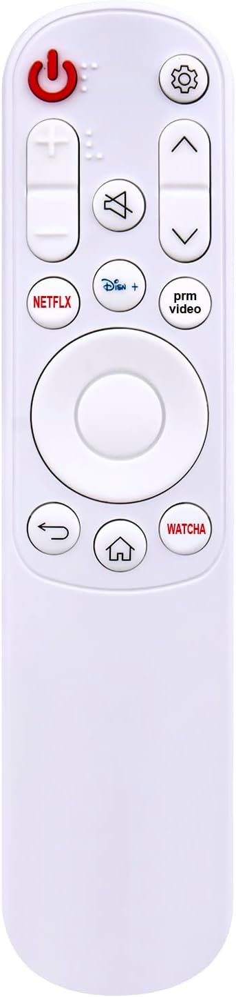 AKB76039307 Replacement Remote Control for LG Smart webOS TVs - Black