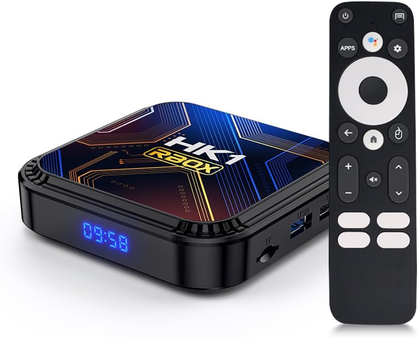 4GB+32GB Android 13.0 TV Box RK3528 8K WiFi 5 HDR10 Bluetooth Voice Remote