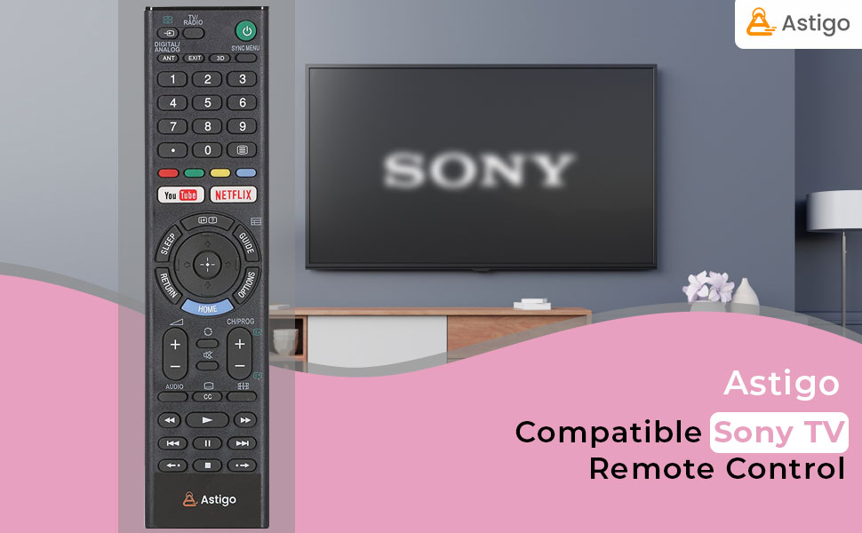 Sony TV Remote Usage
