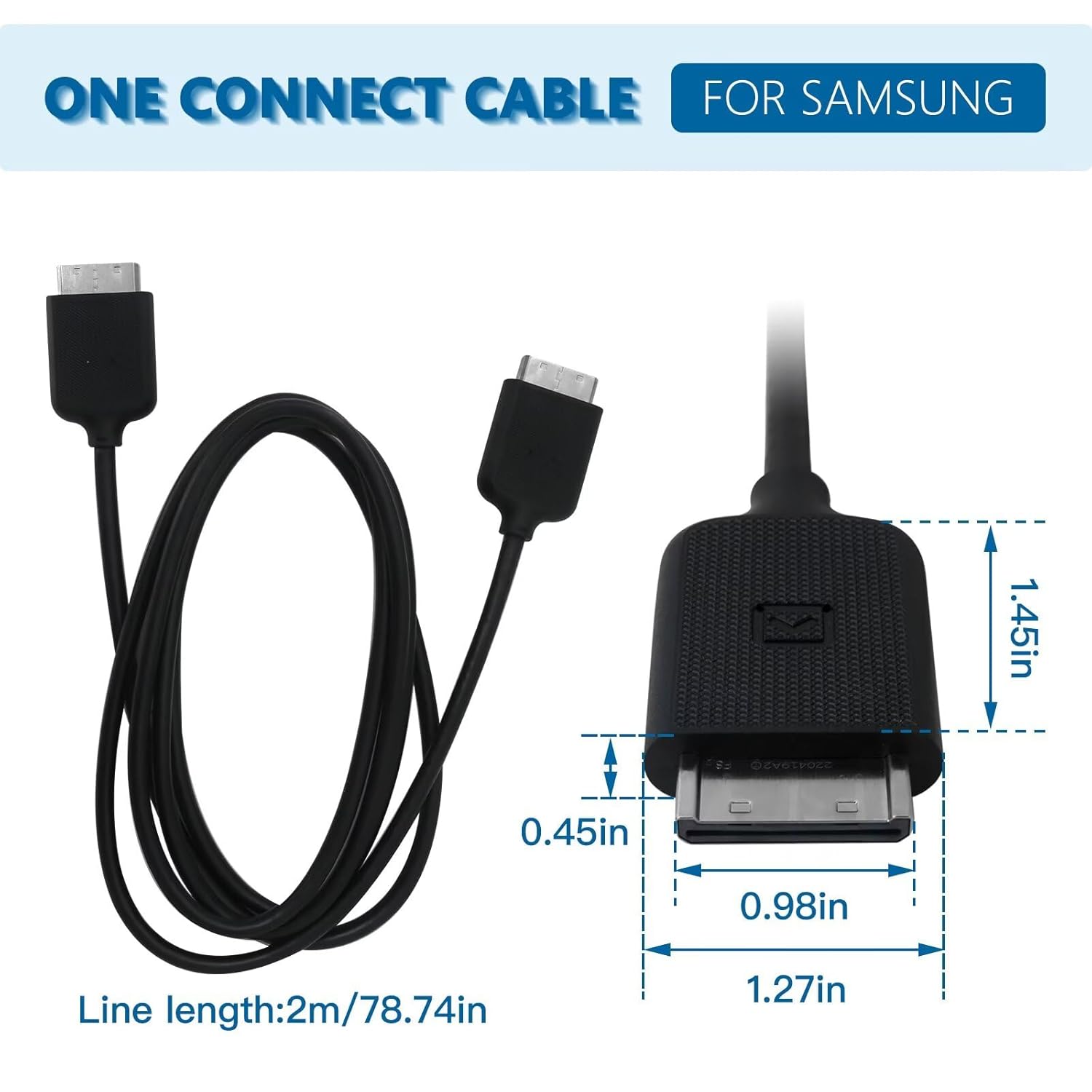 Samsung One Connect Cable BN39-02209B BN39-02210A 7000-9000 Series TV