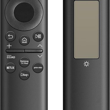 Rechargeable Solar Voice Remote Replacement for Samsung Neo QLED 8K HDR TVs