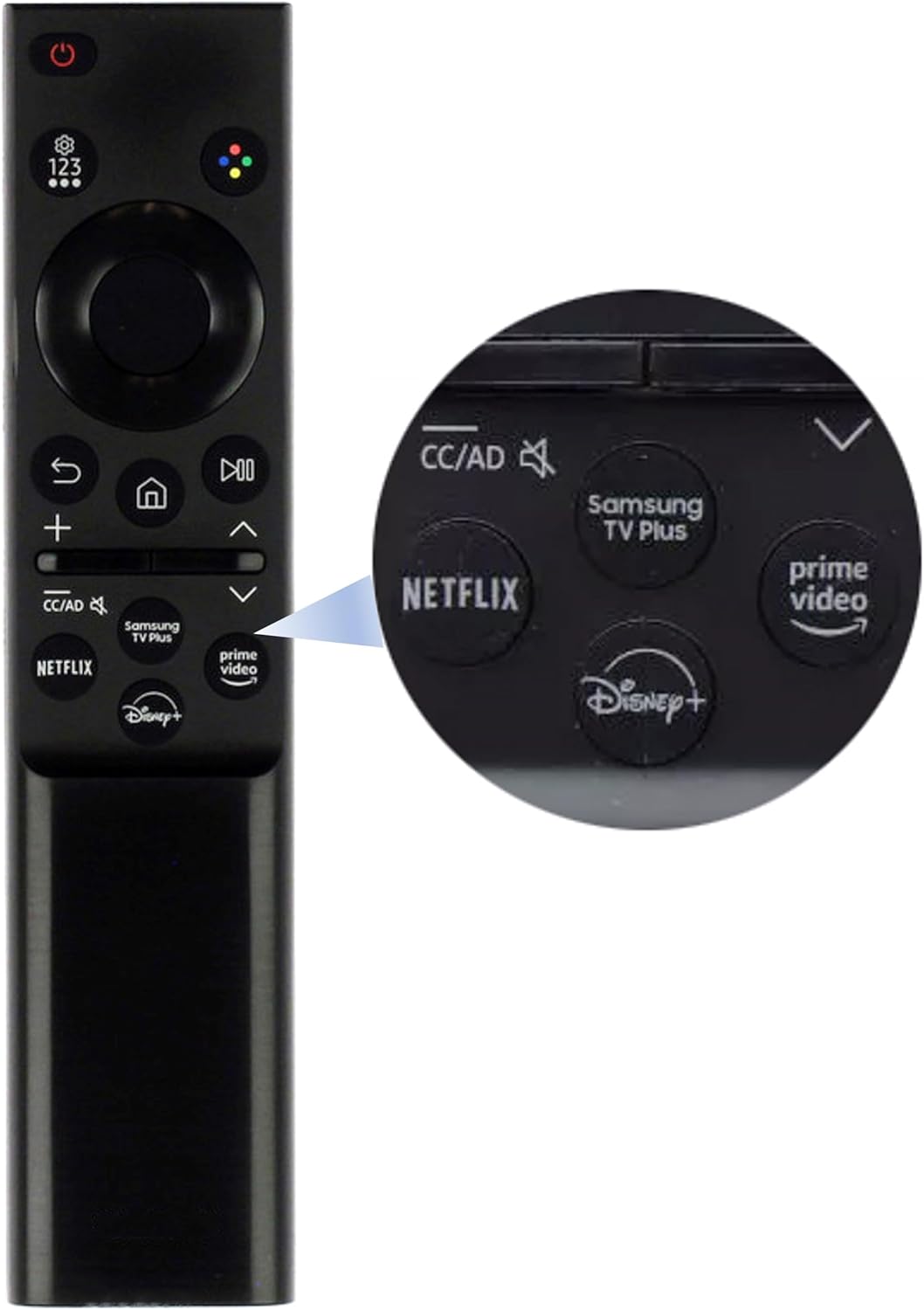 Samsung BN59-01457A Replacement Remote for Smart TVs and Monitors