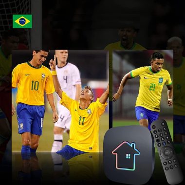 BRAATV 2025 H8 Box Brazil TV 4K UHD 128GB New Version with WiFi 5GHz Bluetooth 5.0