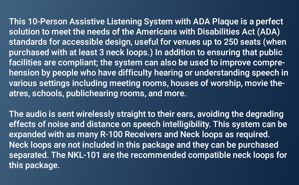 Assistive Listening System Image 3