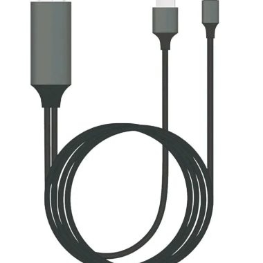 MFi Certified Lightning Digital AV Adapter 6ft Cable for iPhone 14-X to 1080p HDTV Projector Monitor