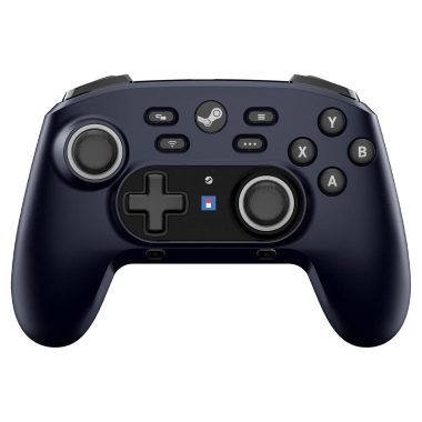 HORI Wireless HORIPAD for Steam Midnight Black Pro Controller with Large Capacity Battery