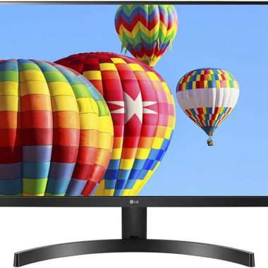LG 24" Full HD IPS Monitor 3-Side Borderless Radeon FreeSync Dual HDMI Black