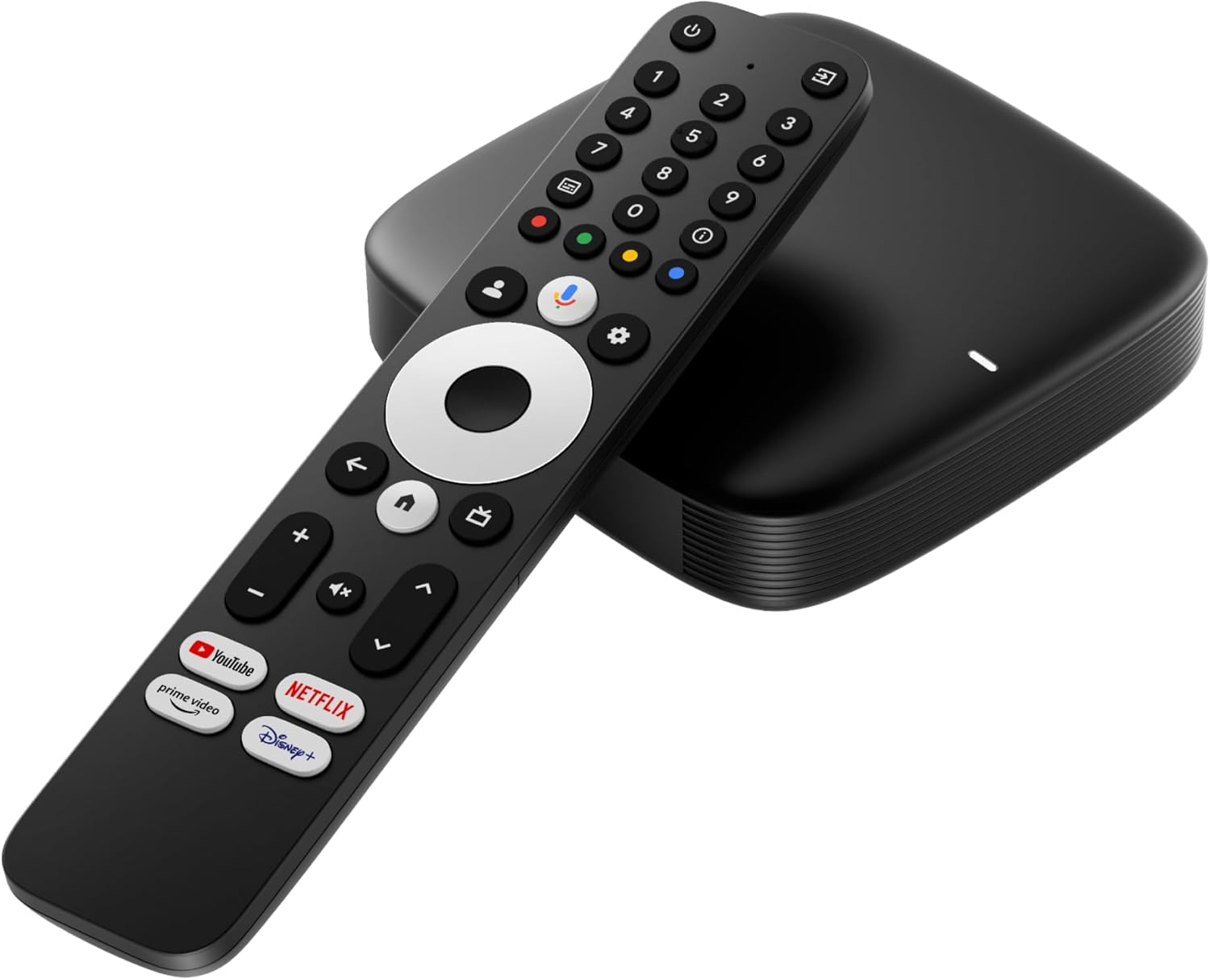 MAG555 2025 Google TV Streaming Media Player 4K HDR Dual-Band Wi-Fi with Voice Remote