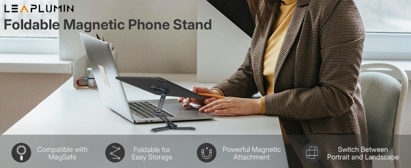 Magnetic iPad Tripod Stand