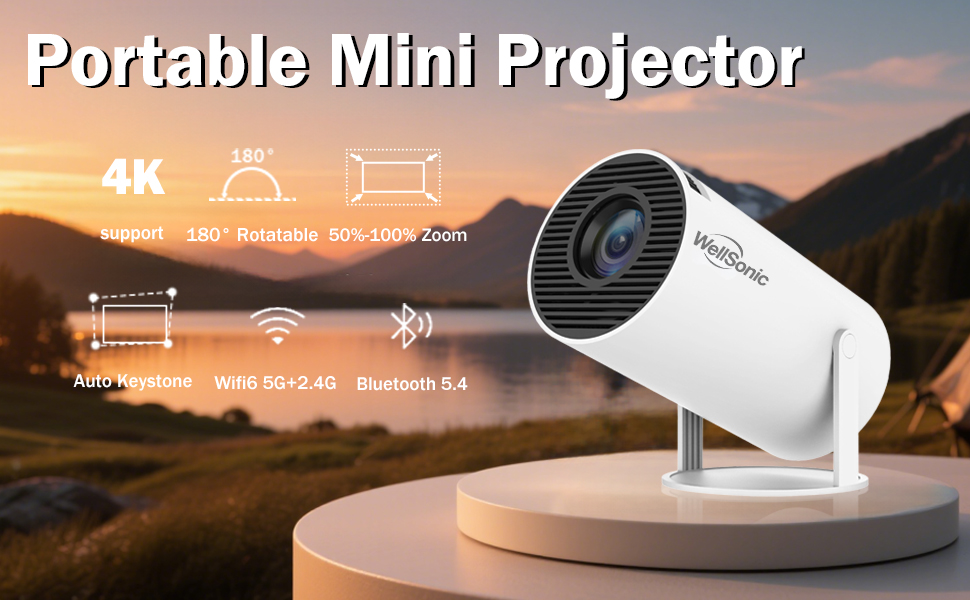 projector with wifi and bluetooth