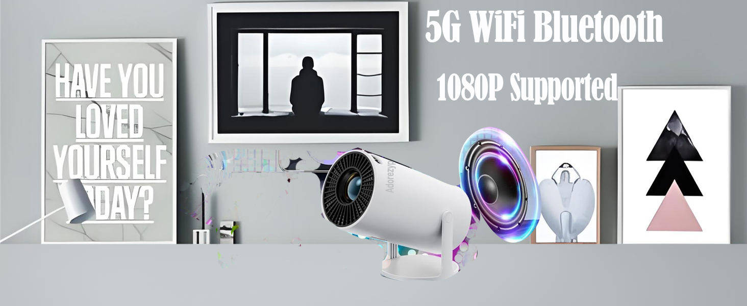 projector with wifi and bluetooth