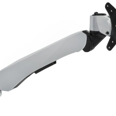 Mount-It! Silver LCD Monitor Wall Mount Tilt Rotate Swivel Height Adjustable for 20-30 Inch Screens VESA 75x75/100x100