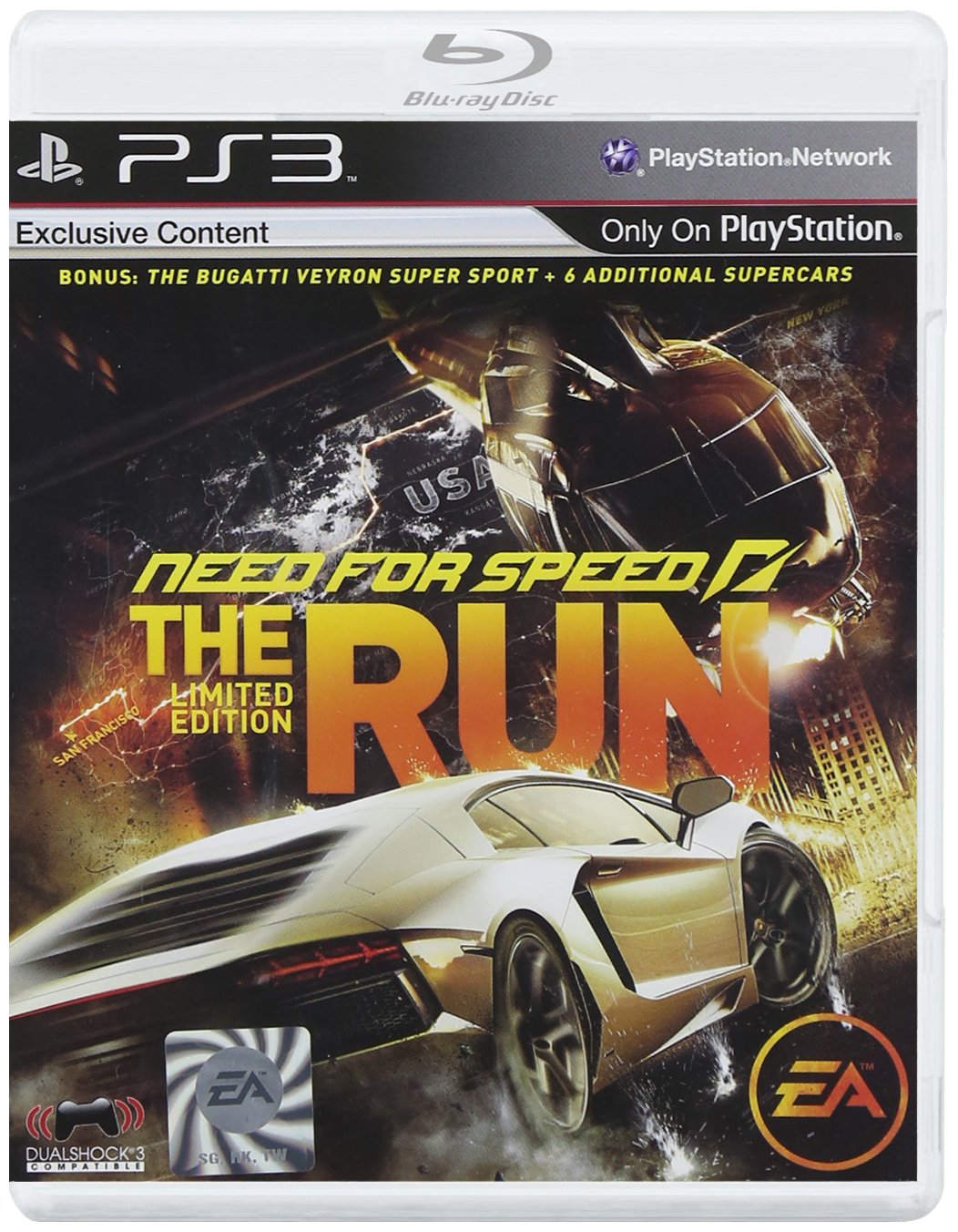 Need for Speed The Run – PlayStation 3 Game, Used Condition