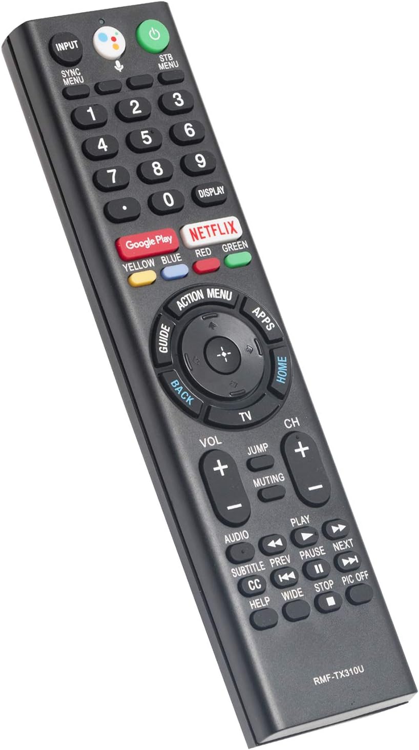 RMF-TX310U Voice Remote Control Replacement for Sony Bravia XBR Series TVs
