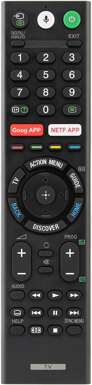 Replacement Voice Remote Control for Sony Android TVs RMF-TX200U RMF-TX300A