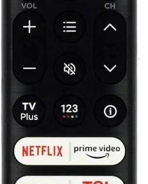 TCL Android TV Replacement Voice Remote Control RC813 with 6 Shortcut Buttons