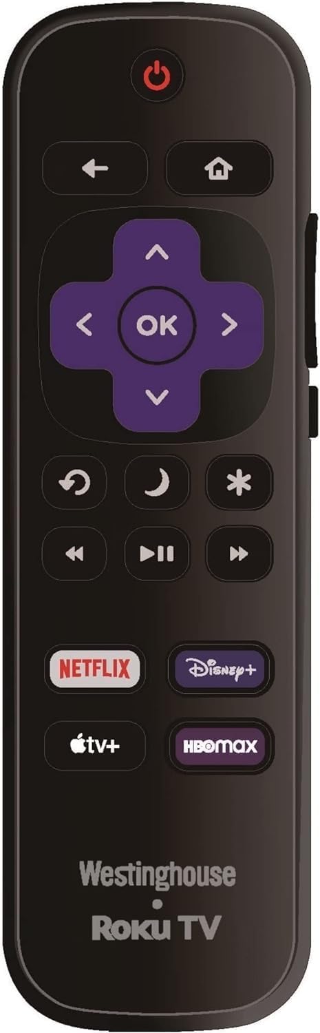 Westinghouse Roku TV Smart TV Remote Control - OEM Replacement