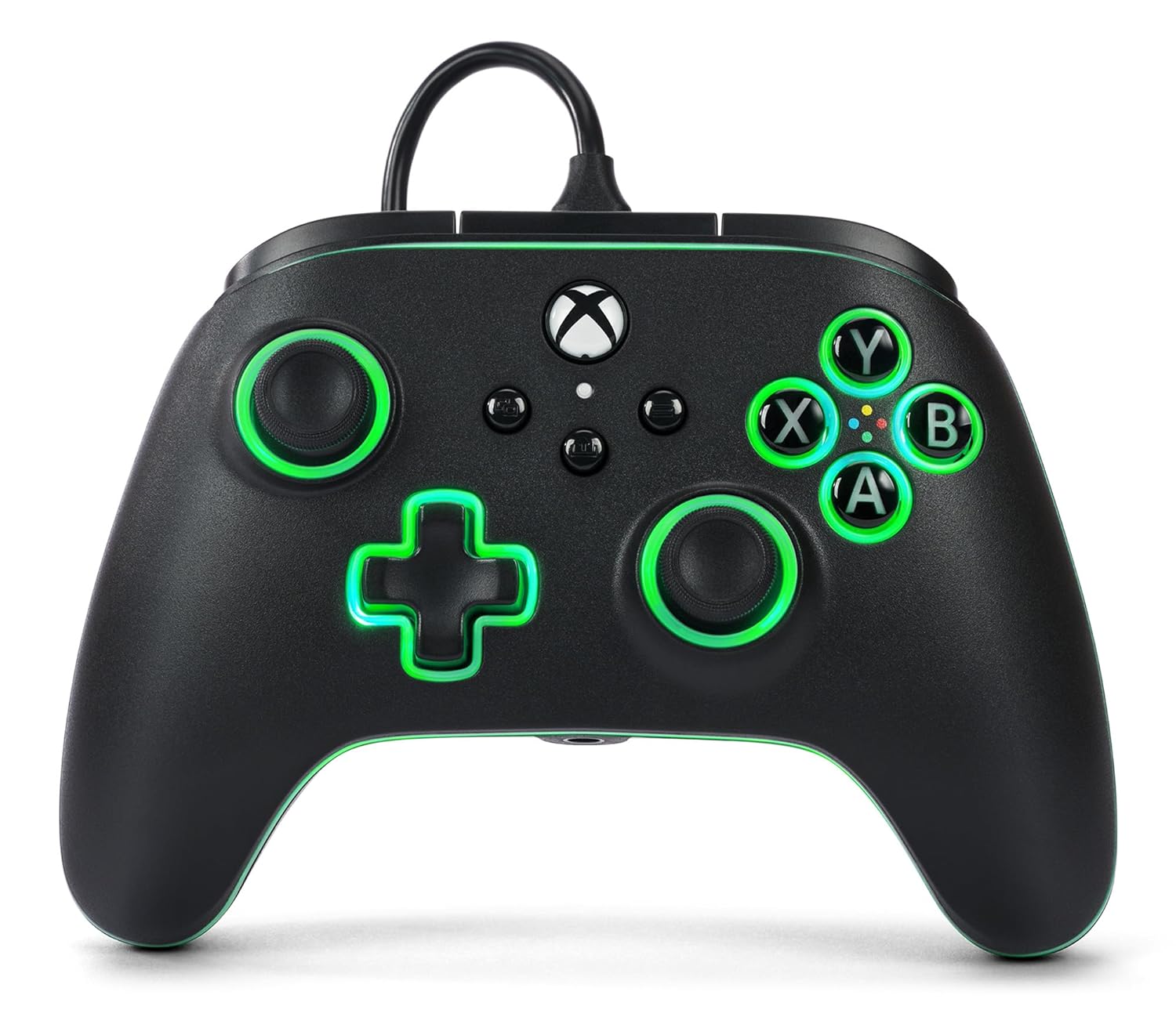 PowerA Advantage Wired Controller for Xbox Series X|S Lumectra Black 10ft Cable