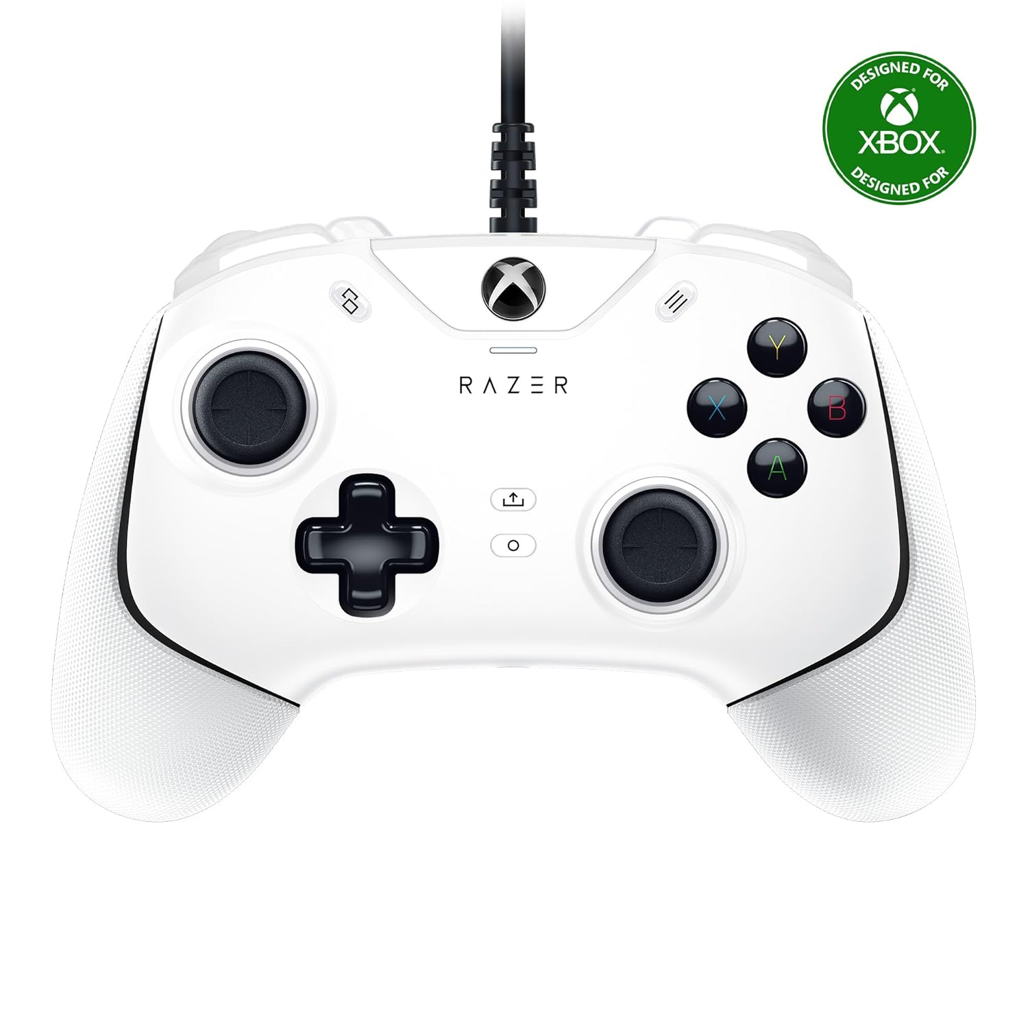 Razer Wolverine V2 Wired Gaming Controller for Xbox Series X|S One PC White with Remappable Buttons
