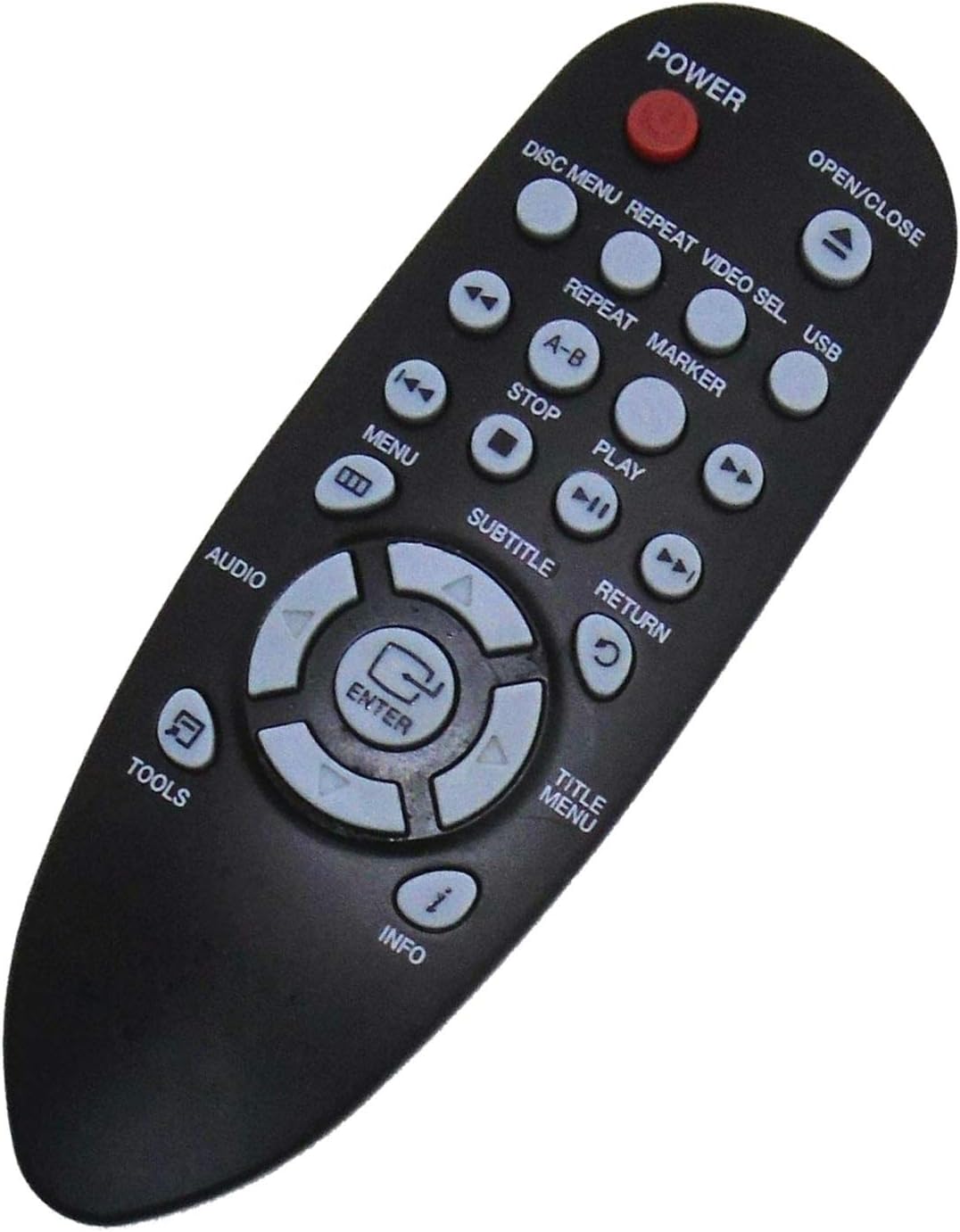Samsung DVD-E360 DVD-C350K/XME DVD-C550 DVD-C360/SAM DVD-P190/FMC DVD-C360/UMG DVD-C350/XTL Replacement Remote Control