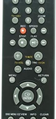 Samsung AK59-00015J Replacement Remote for DVD-R300 DVD-R300A DVD-HD841 Player