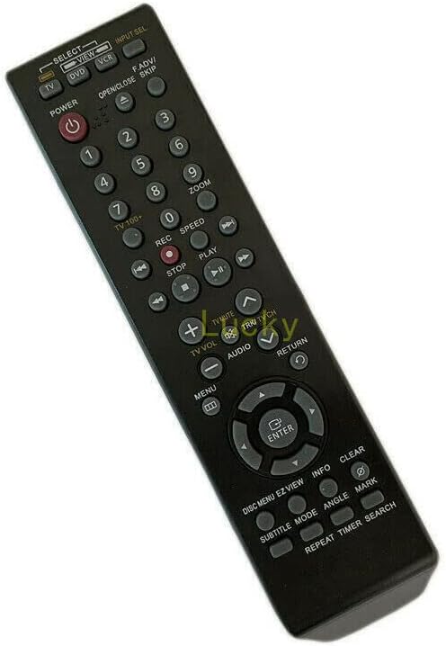 New Replacement Remote Control for Samsung DVD-V9800 DVD VCR Combo Player Recorder