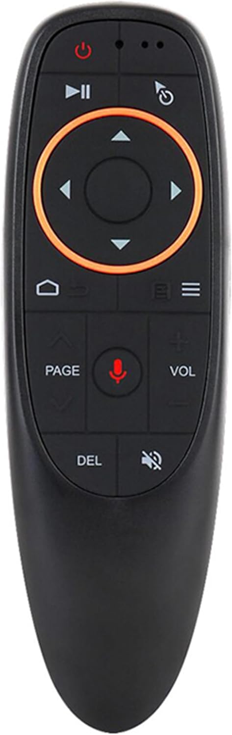 G10S Black 2.4G Wireless Universal Android Smart TV Box Remote Control with Voice Air Mouse Motion Sensing Game Functionality