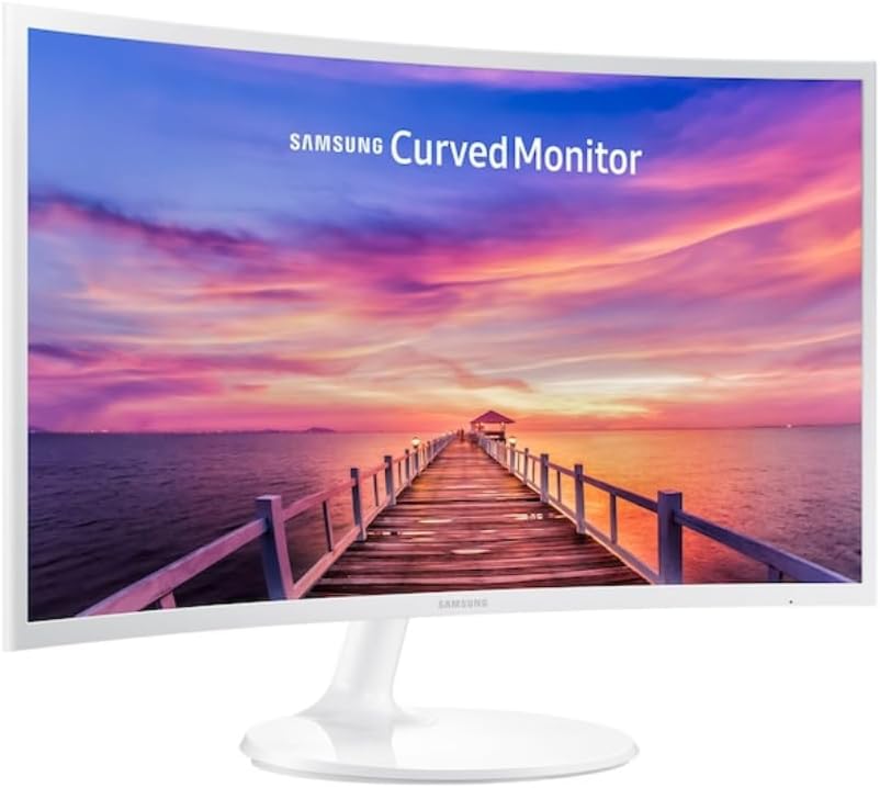 Samsung 27 Inch Full HD Curved Monitor LC27F391FHNXZA Display