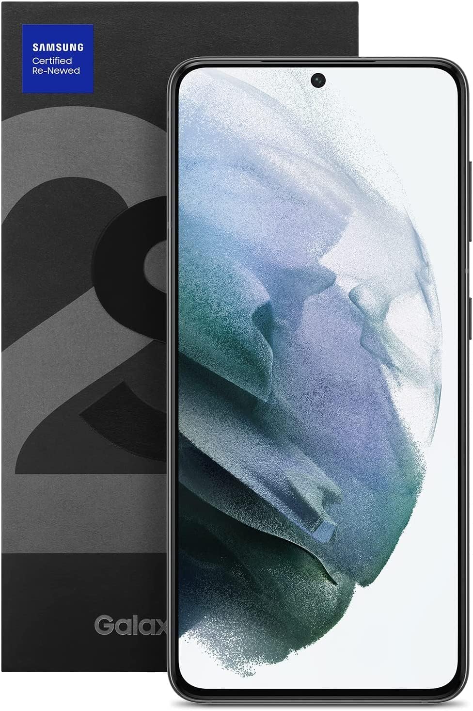 Samsung Galaxy S21 5G Smartphone 128GB Gray with 25W Charge Cube