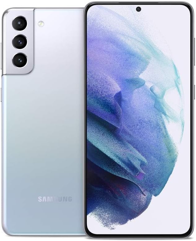 Samsung Galaxy S21 Plus 5G 128GB Phantom Silver Unlocked (Renewed)