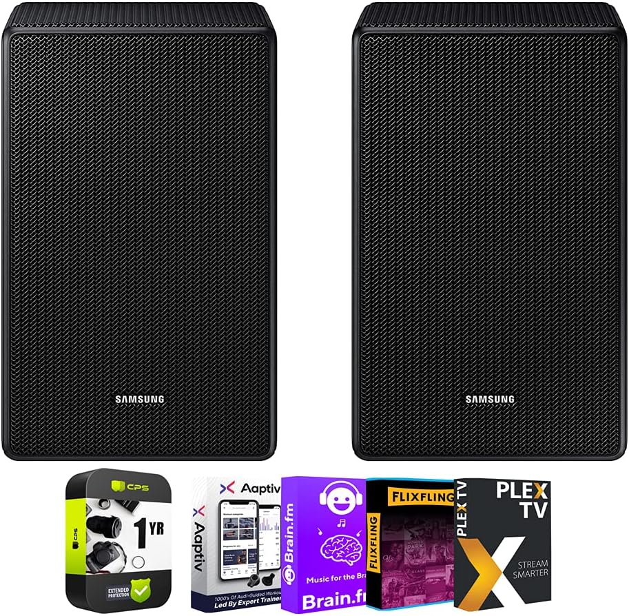 Samsung SWA-9500S Wireless Rear Speaker Kit Dolby Atmos DTS X 1 Year Protection