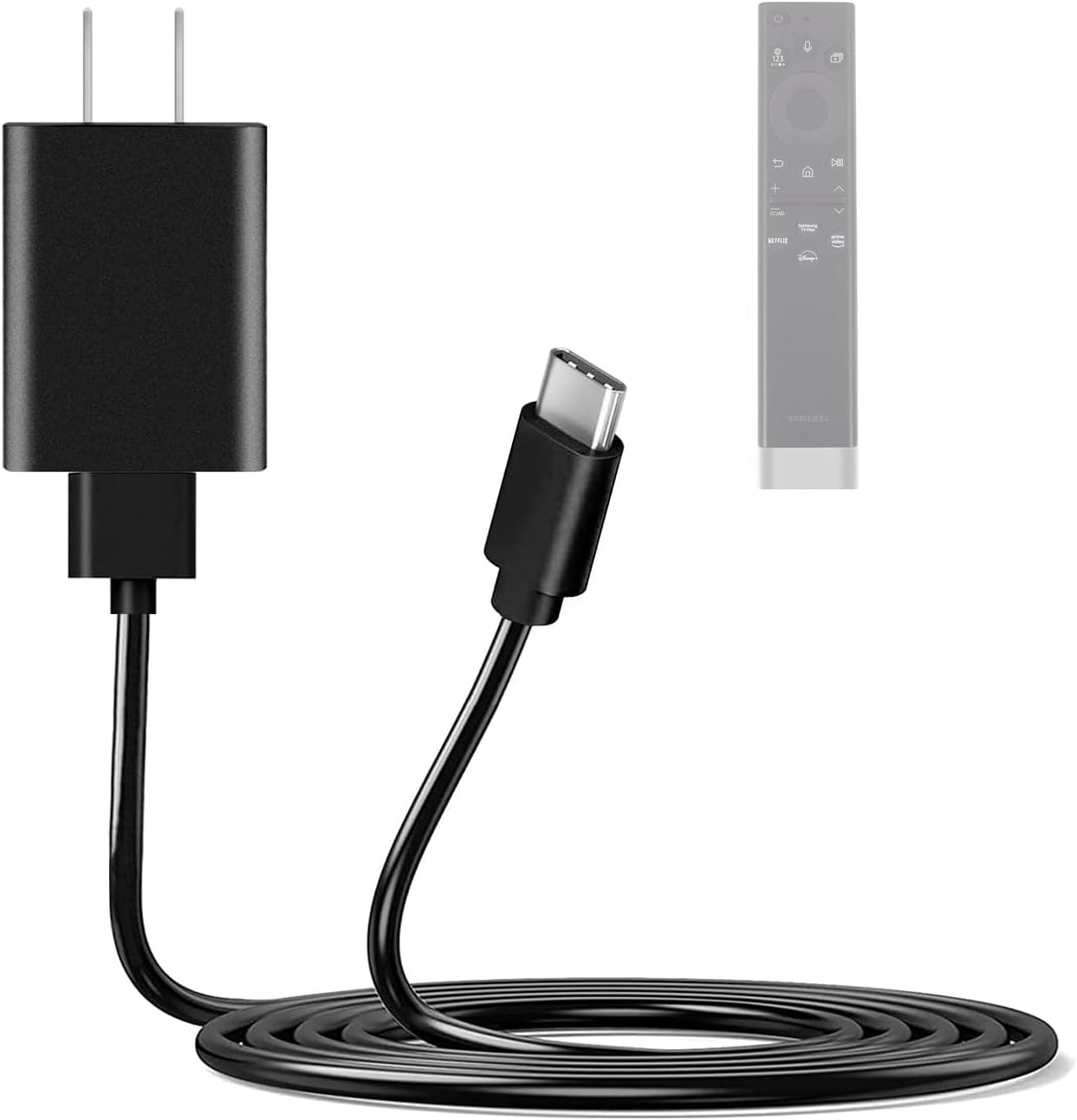Samsung TV Remote Charger Cord Replacement for Frame and QLED Smart Controls