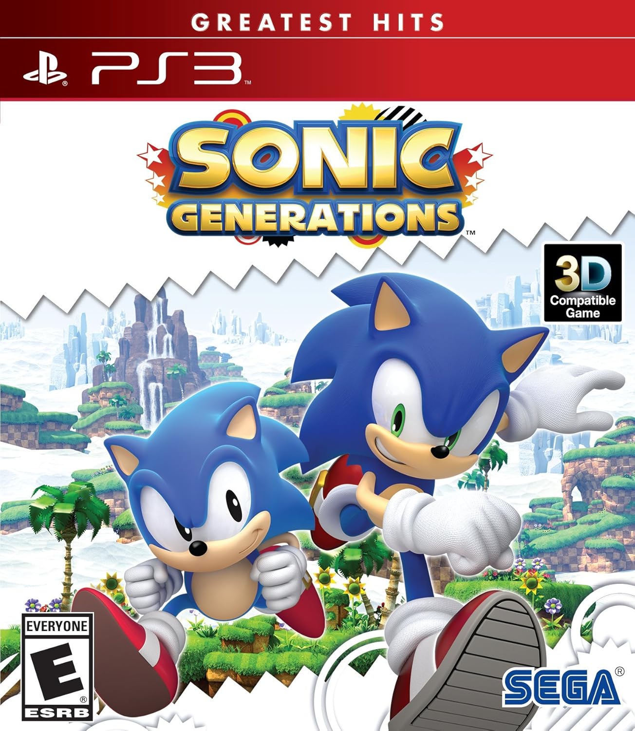 PlayStation 3 Game Sonic Generations Greatest Hits - Used Condition